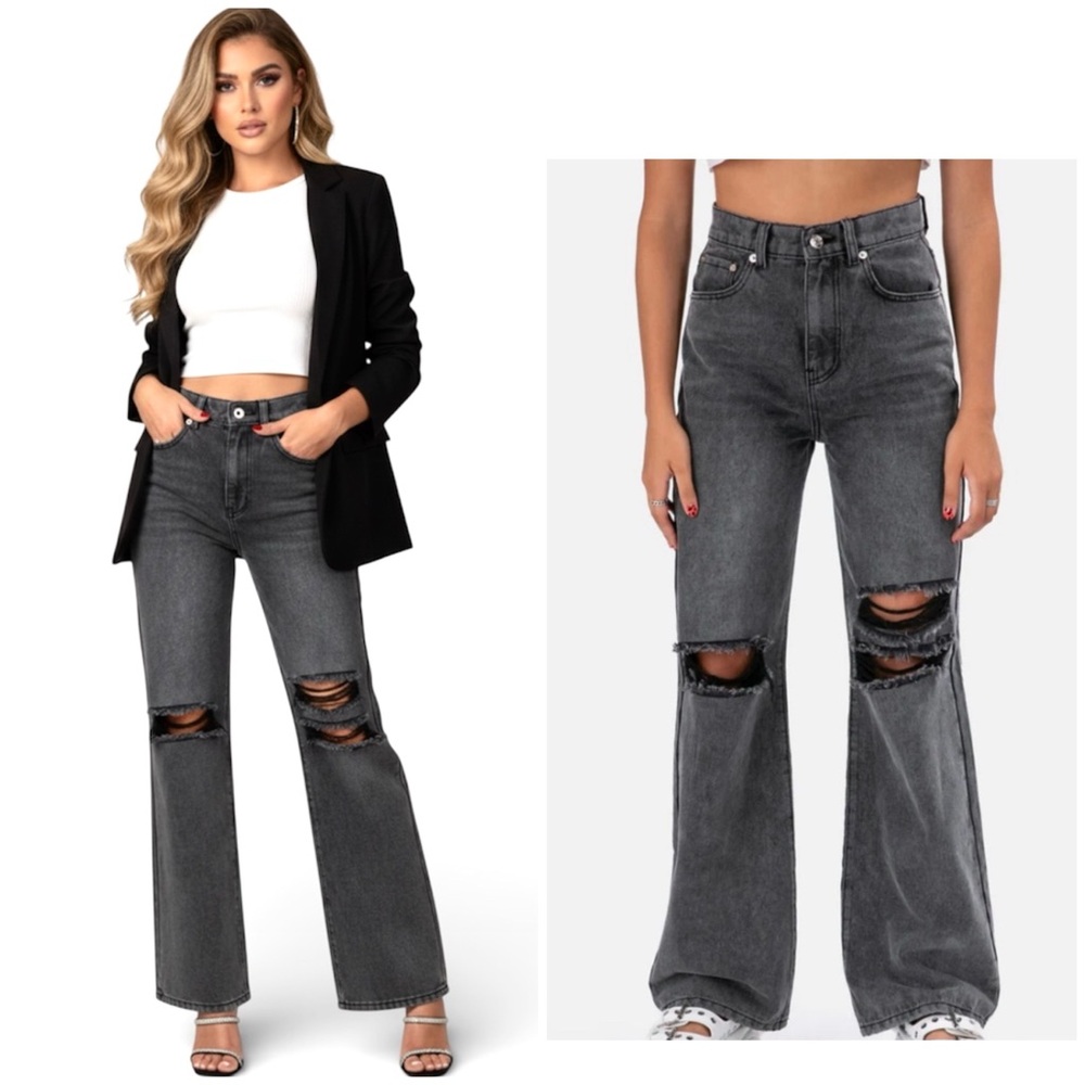 ADIKA Black Jeans